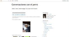 Desktop Screenshot of conversacionesconelperro.blogspot.com