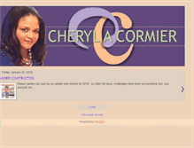 Tablet Screenshot of cherylcormier.blogspot.com