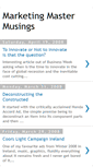Mobile Screenshot of marketingmastermusings.blogspot.com