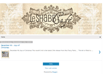 Tablet Screenshot of leshabbycafe.blogspot.com
