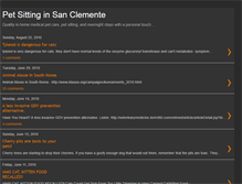 Tablet Screenshot of mikespetcare.blogspot.com