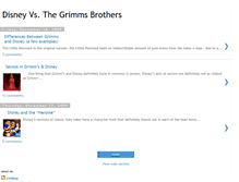 Tablet Screenshot of disneyvsgrimms.blogspot.com