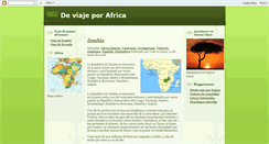 Desktop Screenshot of deviajeporafrica.blogspot.com