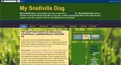 Desktop Screenshot of dog-friendly-snellville.blogspot.com