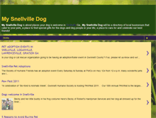 Tablet Screenshot of dog-friendly-snellville.blogspot.com