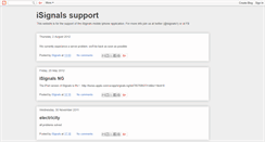 Desktop Screenshot of isignals.blogspot.com