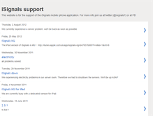 Tablet Screenshot of isignals.blogspot.com