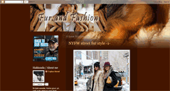 Desktop Screenshot of furandfashion.blogspot.com