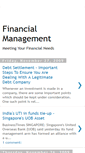 Mobile Screenshot of financialmanagements.blogspot.com