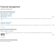 Tablet Screenshot of financialmanagements.blogspot.com