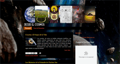 Desktop Screenshot of desdeelcosmos.blogspot.com