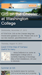 Mobile Screenshot of gisonthechester.blogspot.com