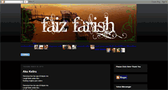 Desktop Screenshot of faizfarish.blogspot.com