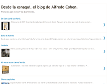 Tablet Screenshot of alfredcohen.blogspot.com