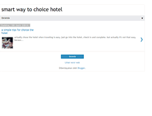 Tablet Screenshot of choose-hotel.blogspot.com