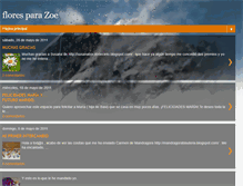 Tablet Screenshot of floresparazoe.blogspot.com