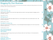 Tablet Screenshot of bloggingmyownbusiness.blogspot.com
