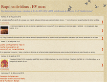 Tablet Screenshot of esquinadeideashv.blogspot.com