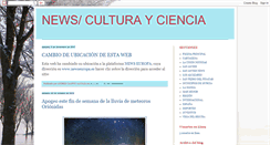 Desktop Screenshot of lamanganewsculturayciencia.blogspot.com
