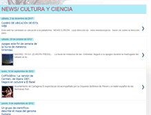 Tablet Screenshot of lamanganewsculturayciencia.blogspot.com