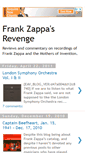 Mobile Screenshot of frankzappasrevenge.blogspot.com