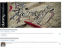 Tablet Screenshot of dummycreativo.blogspot.com