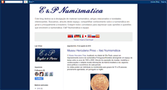 Desktop Screenshot of eepnumismatica.blogspot.com