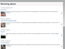 Tablet Screenshot of munningabout.blogspot.com