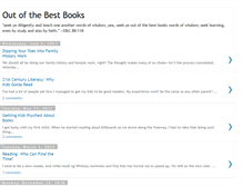 Tablet Screenshot of bestbooksldsneighborhood.blogspot.com