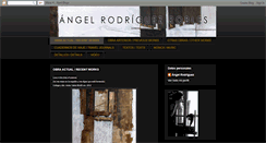 Desktop Screenshot of angelrodriguez-pintor.blogspot.com