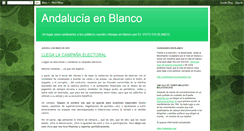 Desktop Screenshot of andaluciaenblanco.blogspot.com