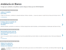 Tablet Screenshot of andaluciaenblanco.blogspot.com