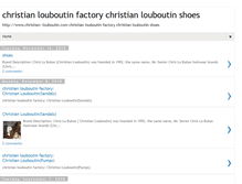 Tablet Screenshot of christianlouboutinshoesfactory.blogspot.com