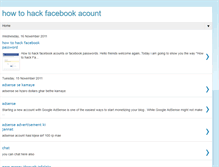 Tablet Screenshot of howtohackfacebookacount.blogspot.com