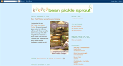 Desktop Screenshot of beanpicklesprout.blogspot.com