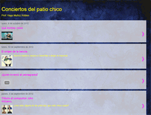 Tablet Screenshot of chiconciertos.blogspot.com