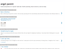 Tablet Screenshot of angelparent.blogspot.com