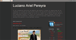 Desktop Screenshot of lucianoarielpereyra.blogspot.com