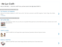 Tablet Screenshot of meluvcraft.blogspot.com