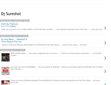 Tablet Screenshot of djsureshot.blogspot.com