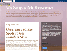 Tablet Screenshot of makeupwithbreanna.blogspot.com