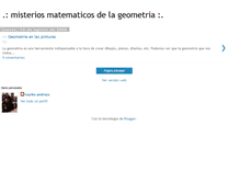 Tablet Screenshot of misteriosmatematicos.blogspot.com