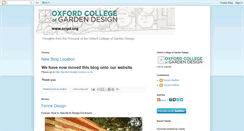 Desktop Screenshot of gardendesigncourses.blogspot.com