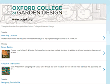 Tablet Screenshot of gardendesigncourses.blogspot.com