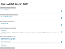 Tablet Screenshot of jessieadolphenglish1000.blogspot.com