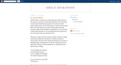 Desktop Screenshot of emilydickinsonandben.blogspot.com