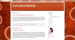 Desktop Screenshot of curvylovelylady.blogspot.com