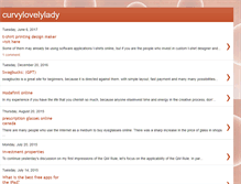 Tablet Screenshot of curvylovelylady.blogspot.com