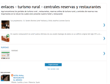 Tablet Screenshot of enlacesturismoruralcentralesreservas.blogspot.com