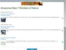 Tablet Screenshot of amazonasnew7wonders.blogspot.com